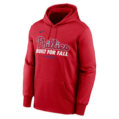 Philadelphia Phillies Nike 2025 MLB Postseason Authentic Collection Therma Fleece Hoodie Sale
