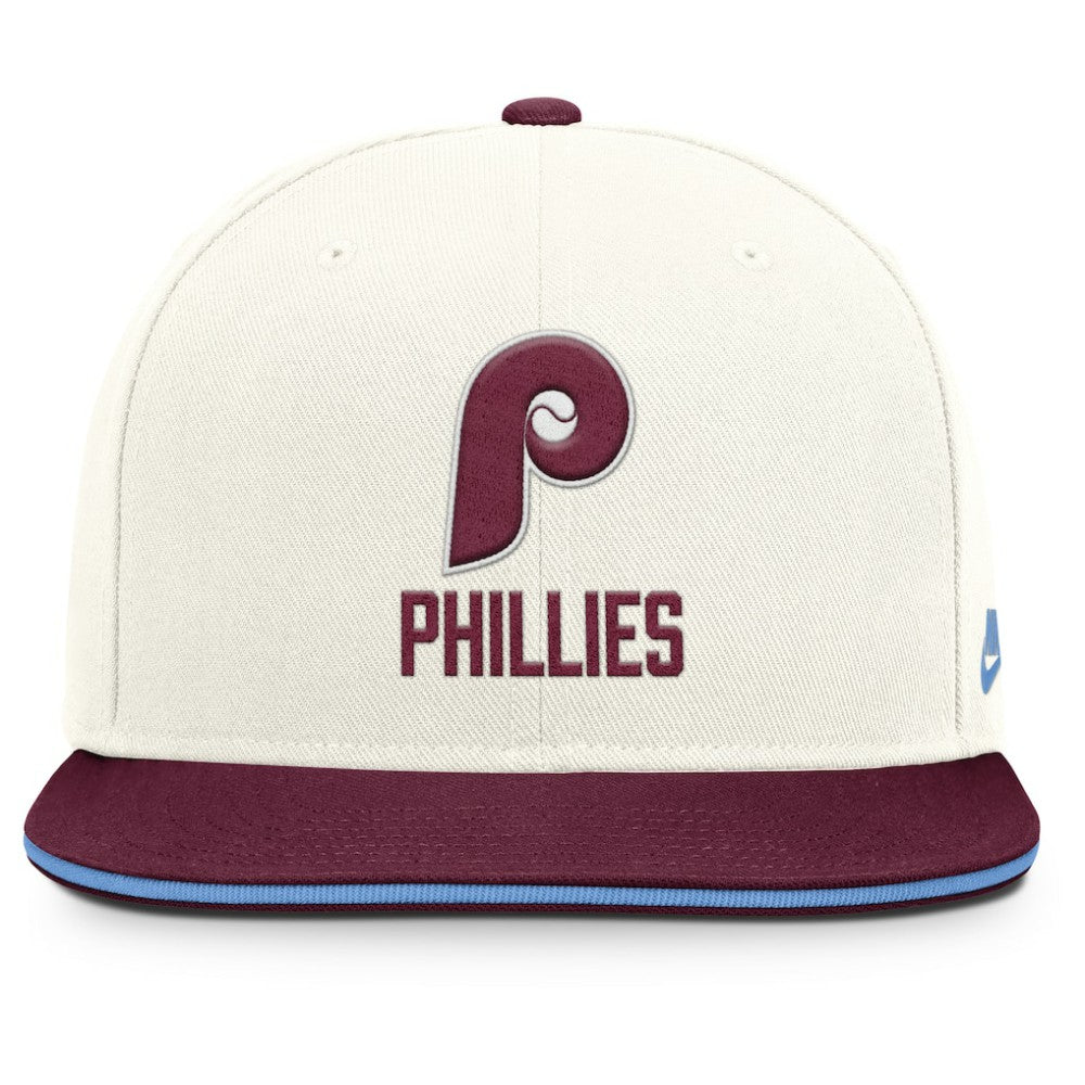 Philadelphia Phillies Nike Cooperstown Pro Dri-FIT Snapback Hat Lifestyle