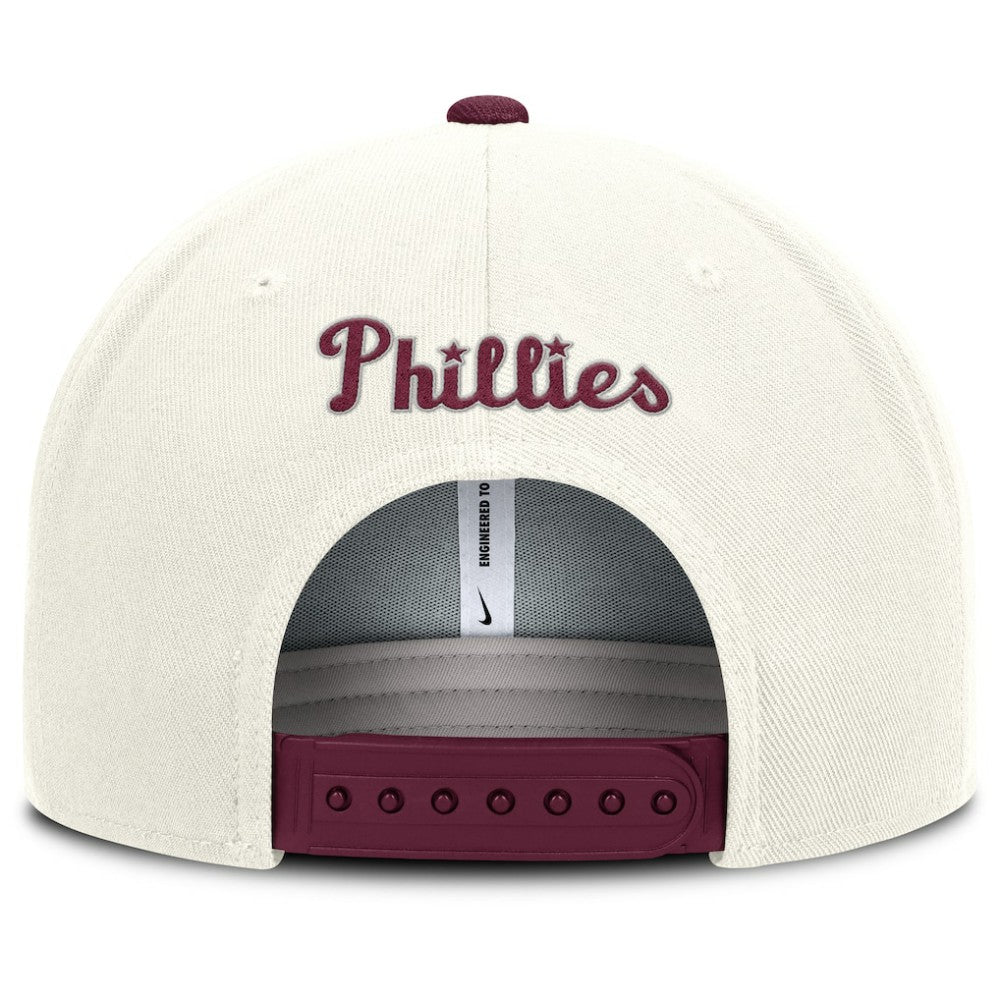 Philadelphia Phillies Nike Cooperstown Pro Dri-FIT Snapback Hat Lifestyle