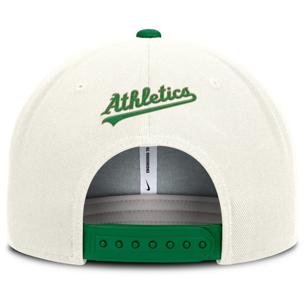 Athletics Nike Cooperstown Pro Dri-FIT Snapback Hat Sale