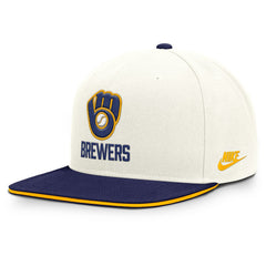 Milwaukee Brewers Nike Cooperstown Pro Dri-FIT Snapback Hat On Sale