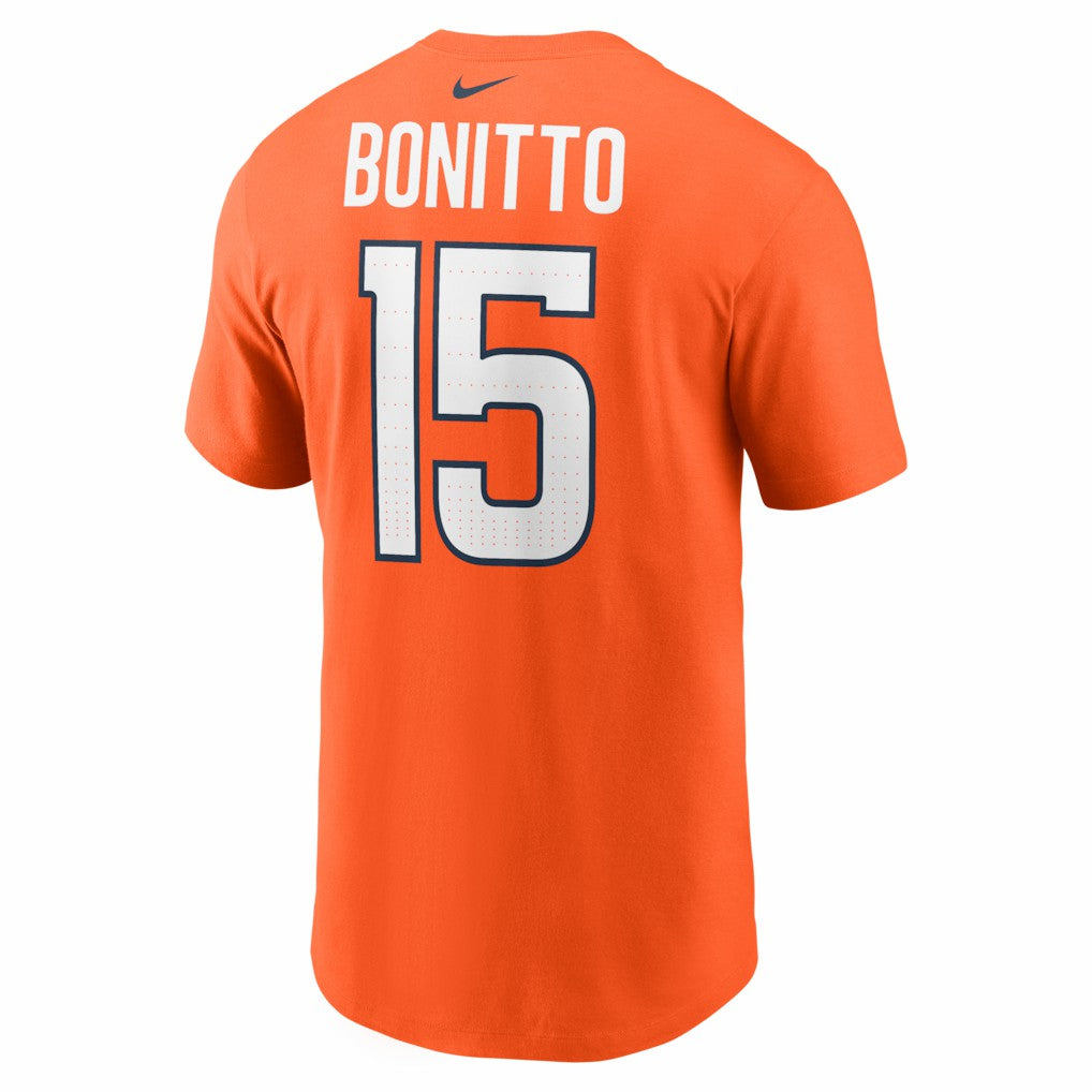 Nik Bonitto Denver Broncos Player Name & Number T-Shirt Orange - Nike