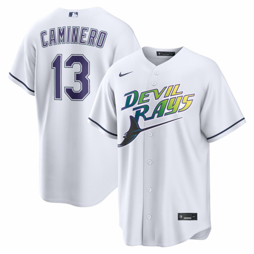 Junior Caminero Tampa Bay Rays Nike Alternate 2 Replica Jersey discount