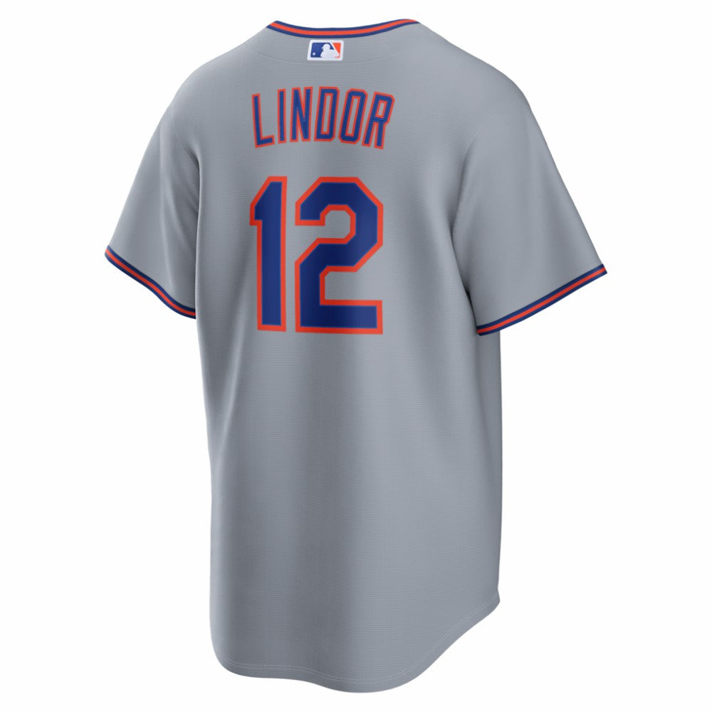 Francisco Lindor New York Mets Nike Road Replica Jersey On Sale