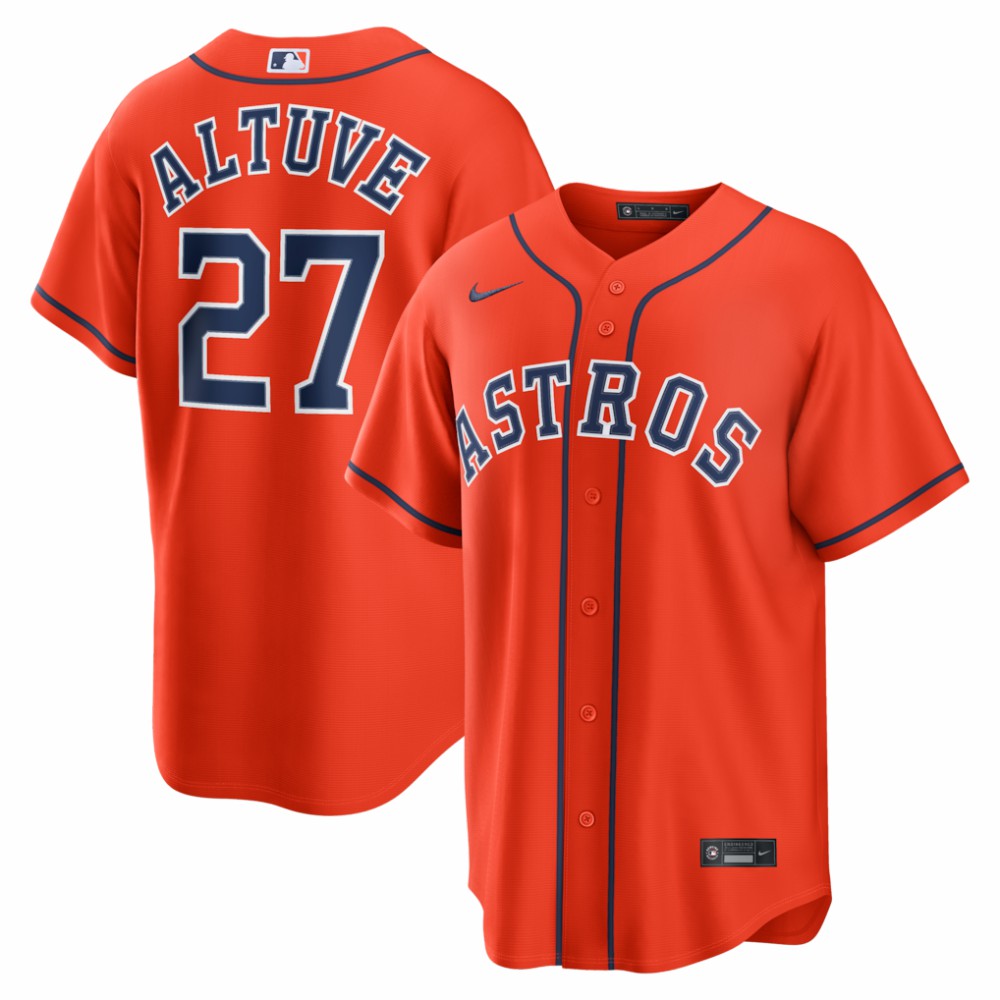 Jose Altuve Houston Astros Nike Alternate Replica Jersey Near Me
