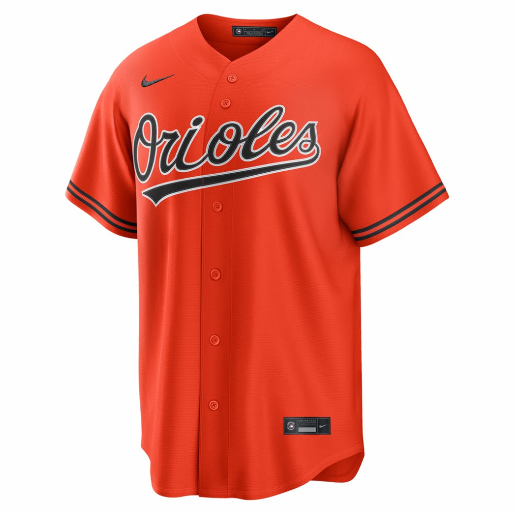 Gunnar Henderson Baltimore Orioles Nike Alternate 2 Replica Jersey - Orange | MLB Jerseys