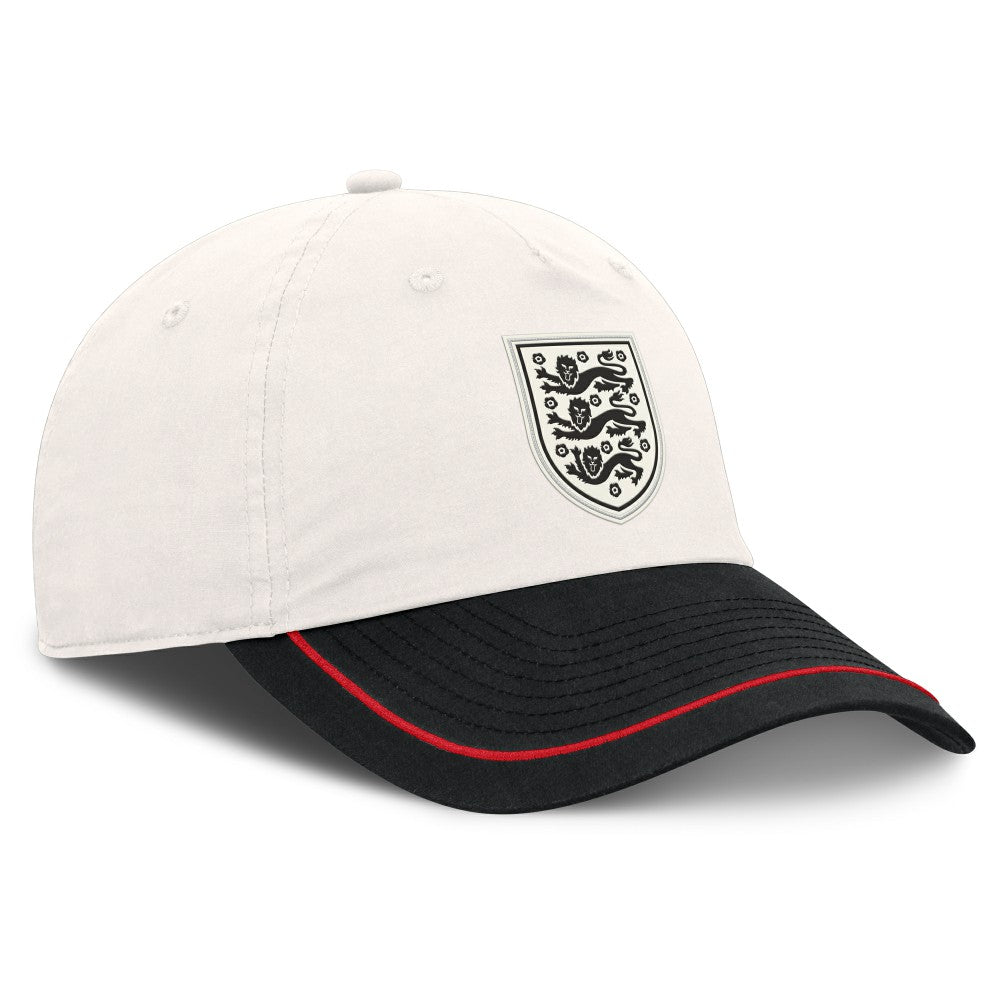 Fanatics England National Team Dad Adjustable Hat - White/Navy