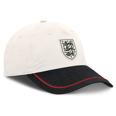 Fanatics England National Team Dad Adjustable Hat - White/Navy