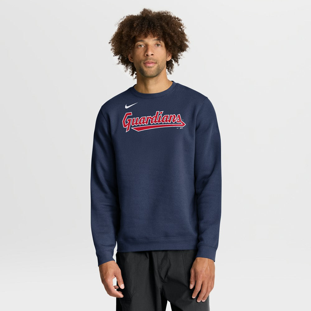 Cleveland Guardians Nike Primetime Wordmark Sweatshirt On Sale