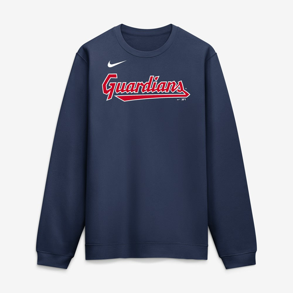 Cleveland Guardians Nike Primetime Wordmark Sweatshirt On Sale