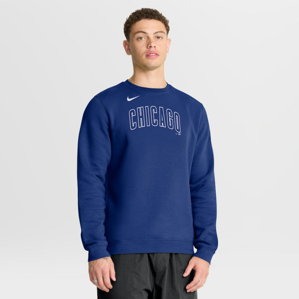 Chicago Cubs Nike Primetime Wordmark Sweatshirt Near Me