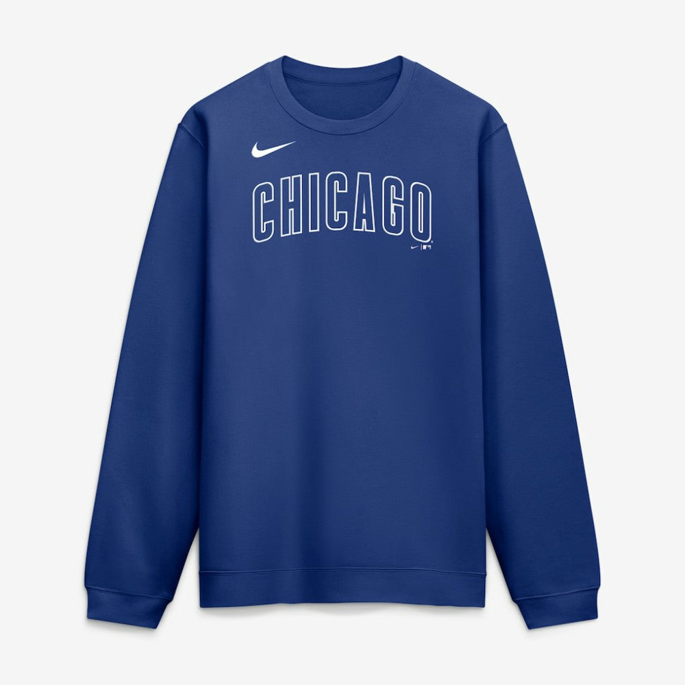 Chicago Cubs Nike Primetime Wordmark Sweatshirt Near Me