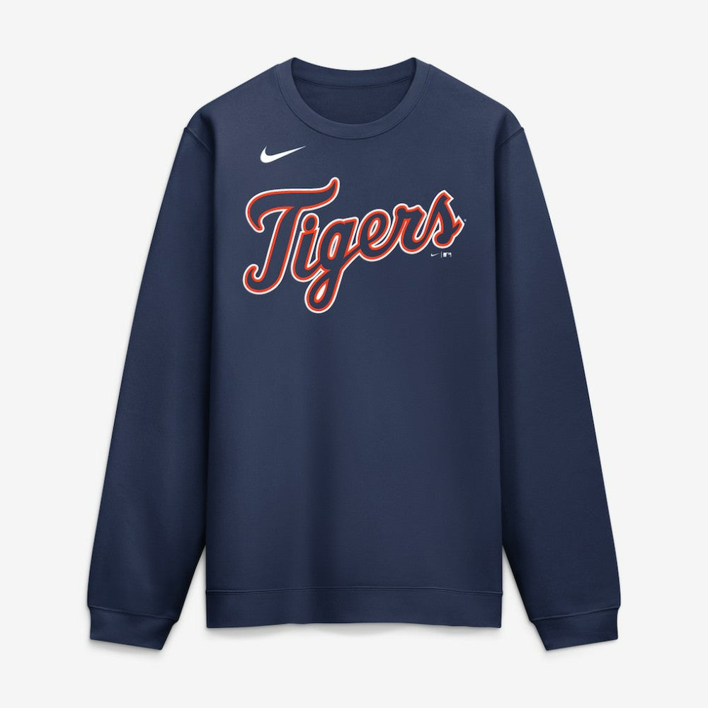 Detroit Tigers Nike Primetime Wordmark Sweatshirt for sale