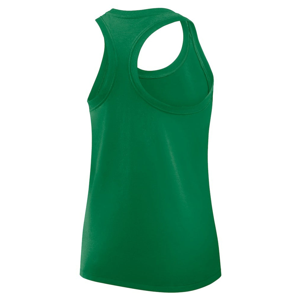 Philadelphia Eagles Women's Hurry Up Tri-Blend Dri-FIT Tank Top Kelly Green - Nike