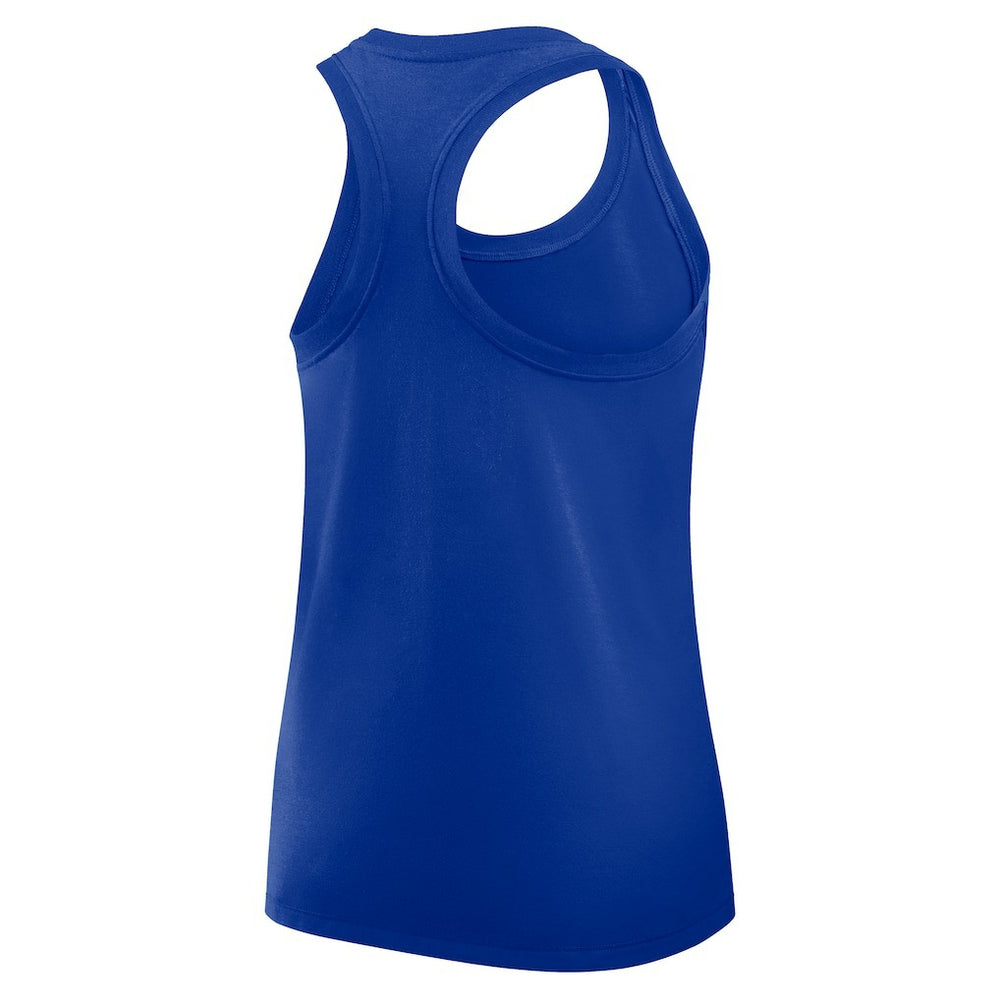 Buffalo Bills Women's Hurry Up Tri-Blend Dri-FIT Tank Top Royal - Nike