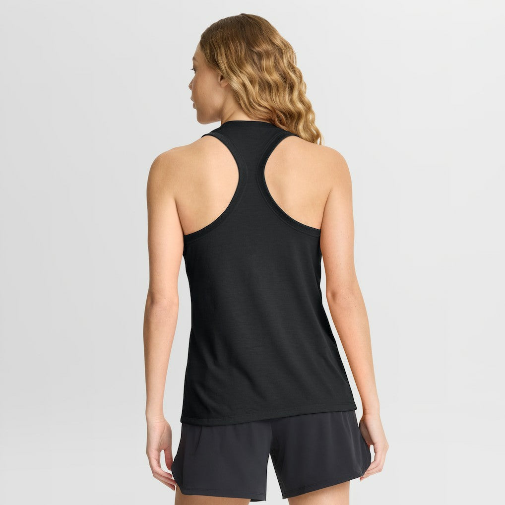 Pittsburgh Steelers Women's Hurry Up Tri-Blend Dri-FIT Tank Top Black - Nike