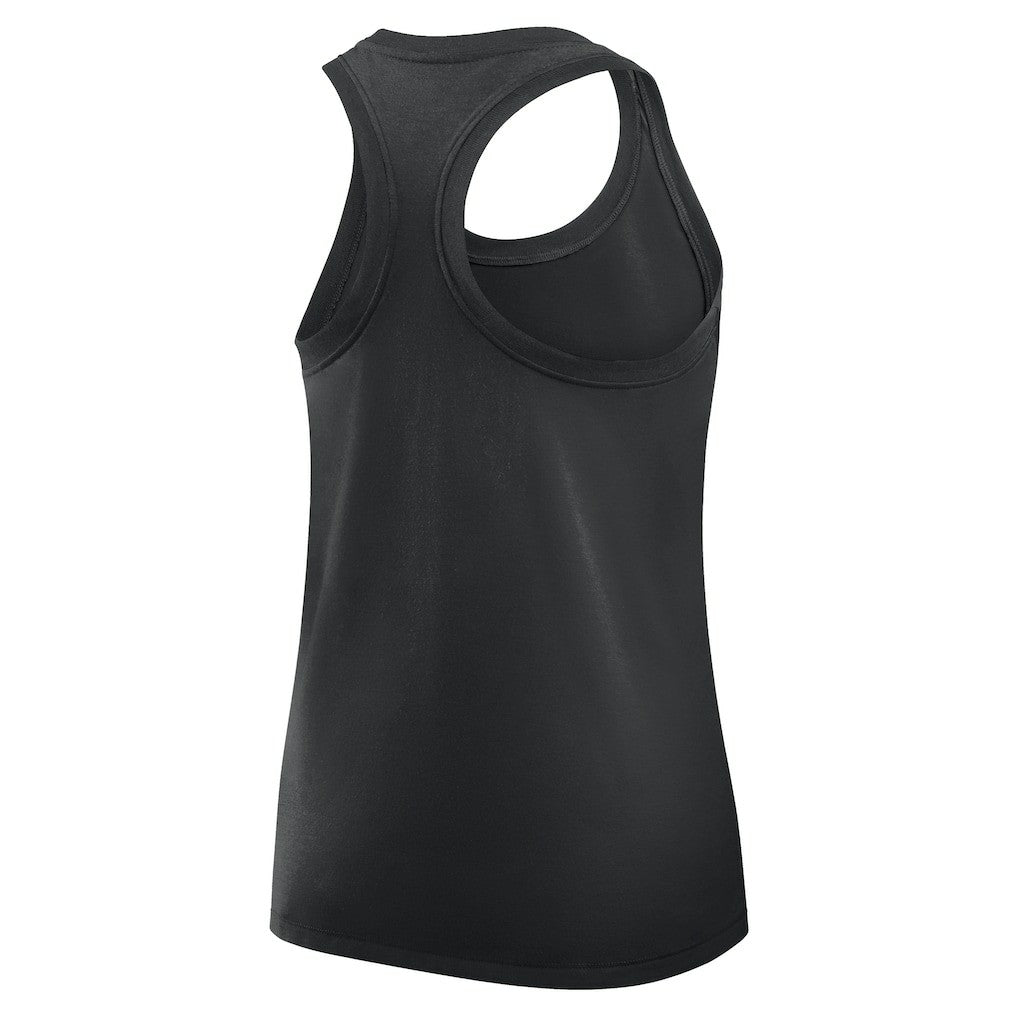 Pittsburgh Steelers Women's Hurry Up Tri-Blend Dri-FIT Tank Top Black - Nike