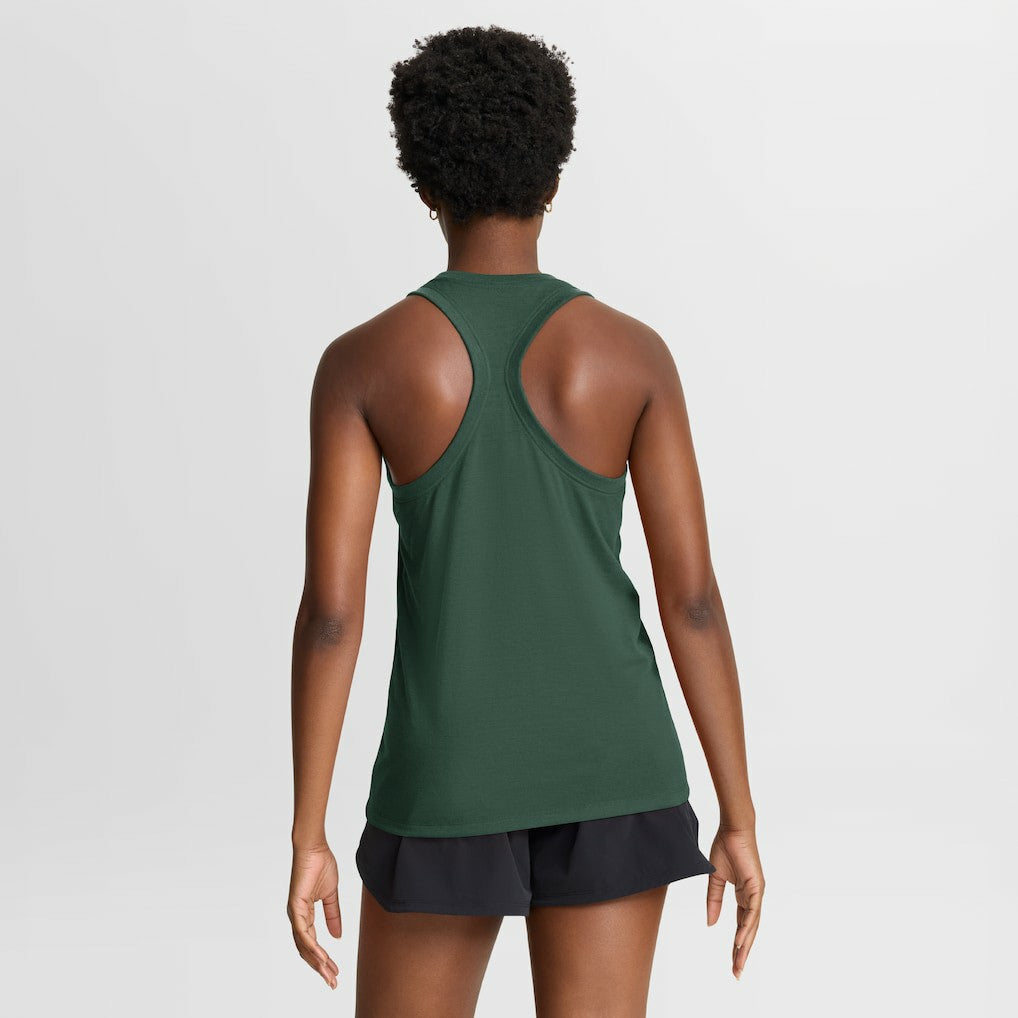 Green Bay Packers Women's Hurry Up Tri-Blend Dri-FIT Tank Top Green - Nike