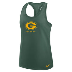 Green Bay Packers Women's Hurry Up Tri-Blend Dri-FIT Tank Top Green - Nike