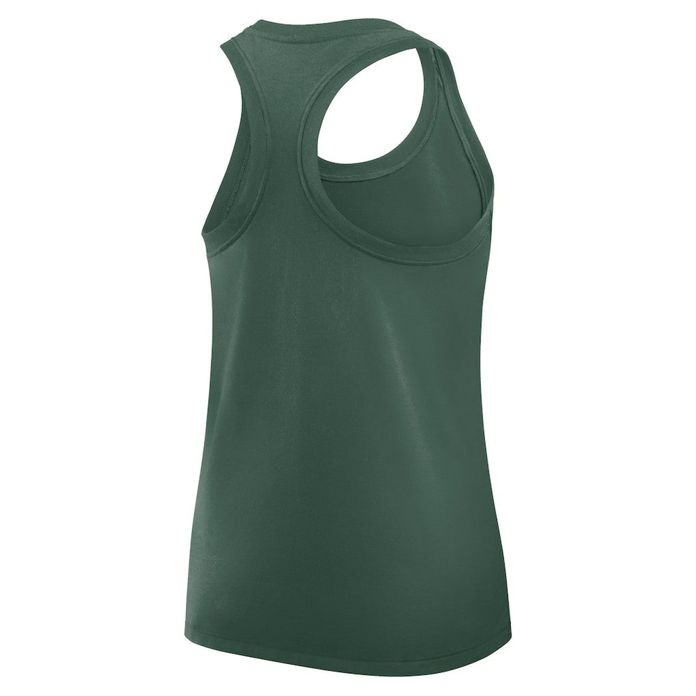 Green Bay Packers Women's Hurry Up Tri-Blend Dri-FIT Tank Top Green - Nike