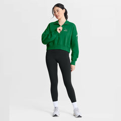 Philadelphia Eagles Women's Phoenix Fleece Quarter-Zip Sweatshirt Kelly Green - Nike