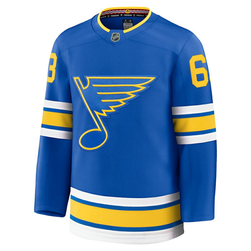 Jake Neighbours St. Louis Blues - Fanatics Home Premium Jersey Blue
