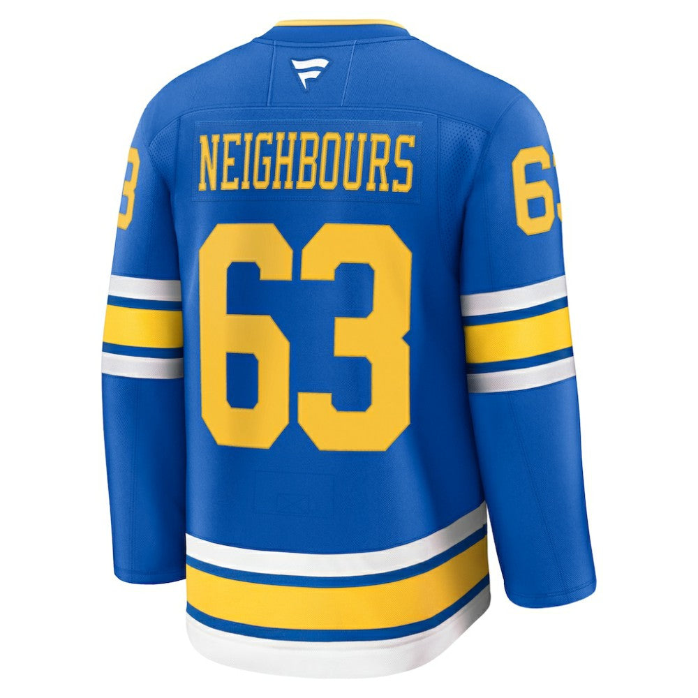 Jake Neighbours St. Louis Blues - Fanatics Home Premium Jersey Blue