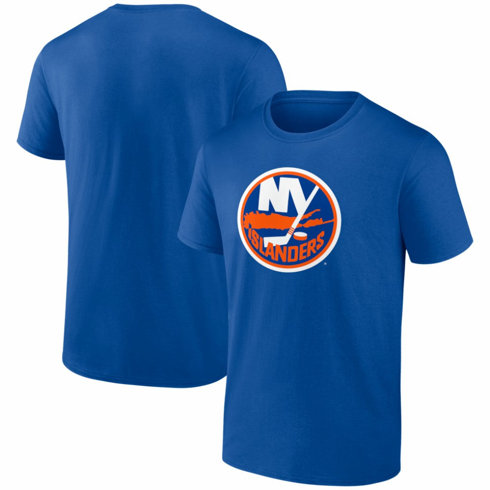 New York Islanders - Logo Athletic Essential T-Shirt Royal