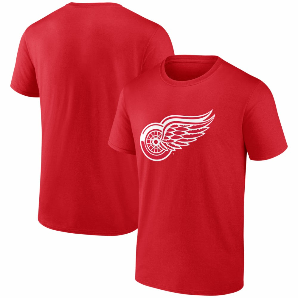 Detroit Red Wings - Logo Athletic Essential T-Shirt Red
