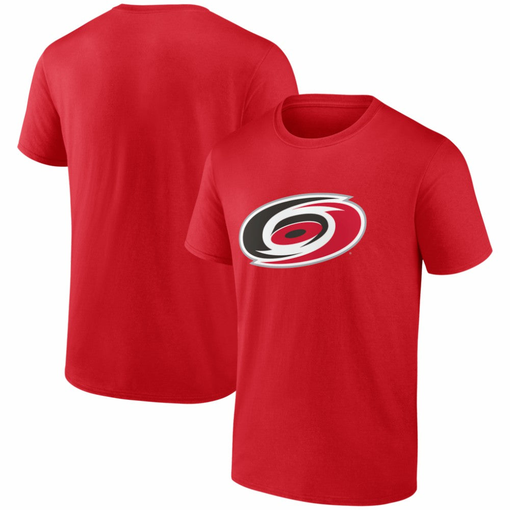 Carolina Hurricanes - Logo Athletic Essential T-Shirt Red