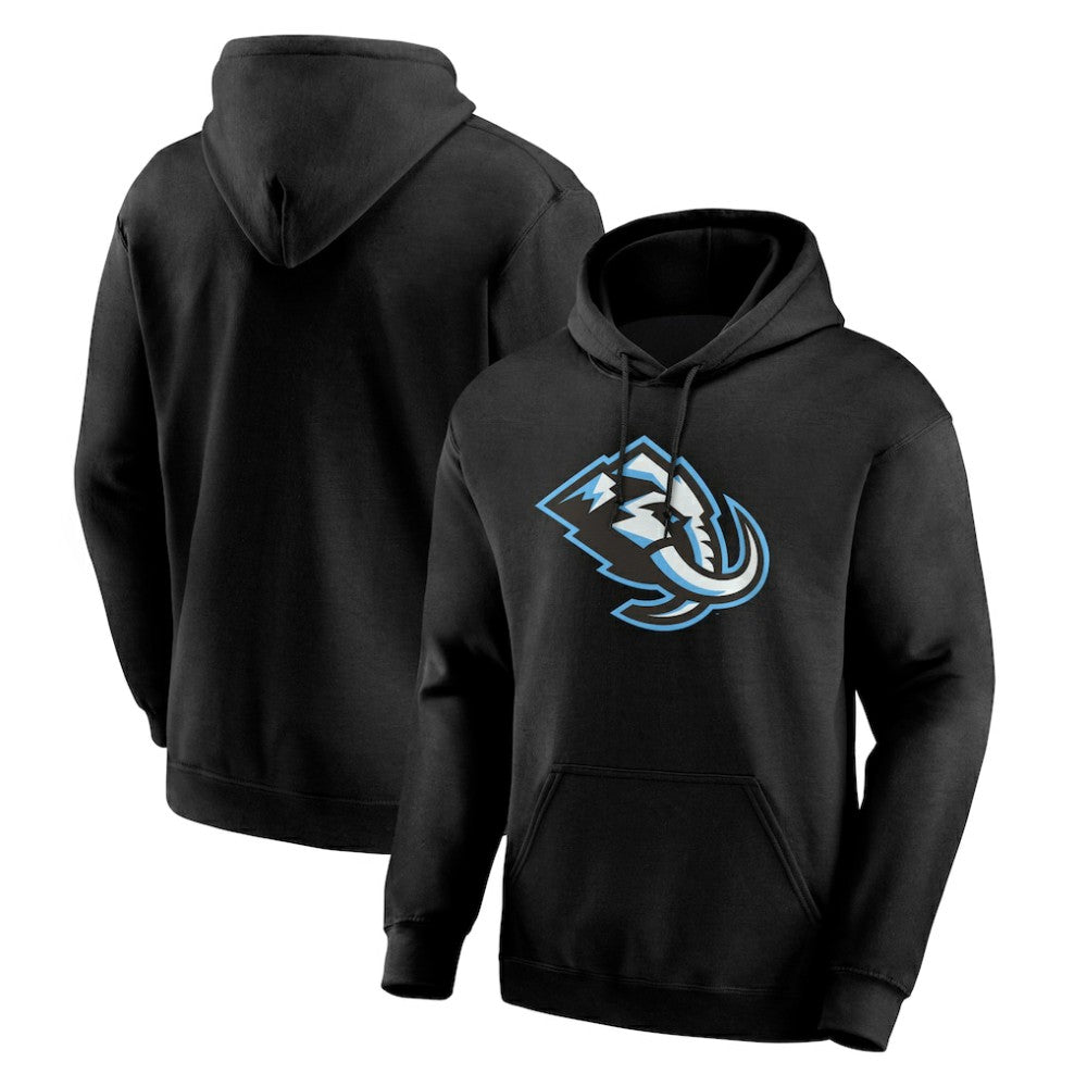Utah Mammoth - Logo Athletic Essential Hoodie Black