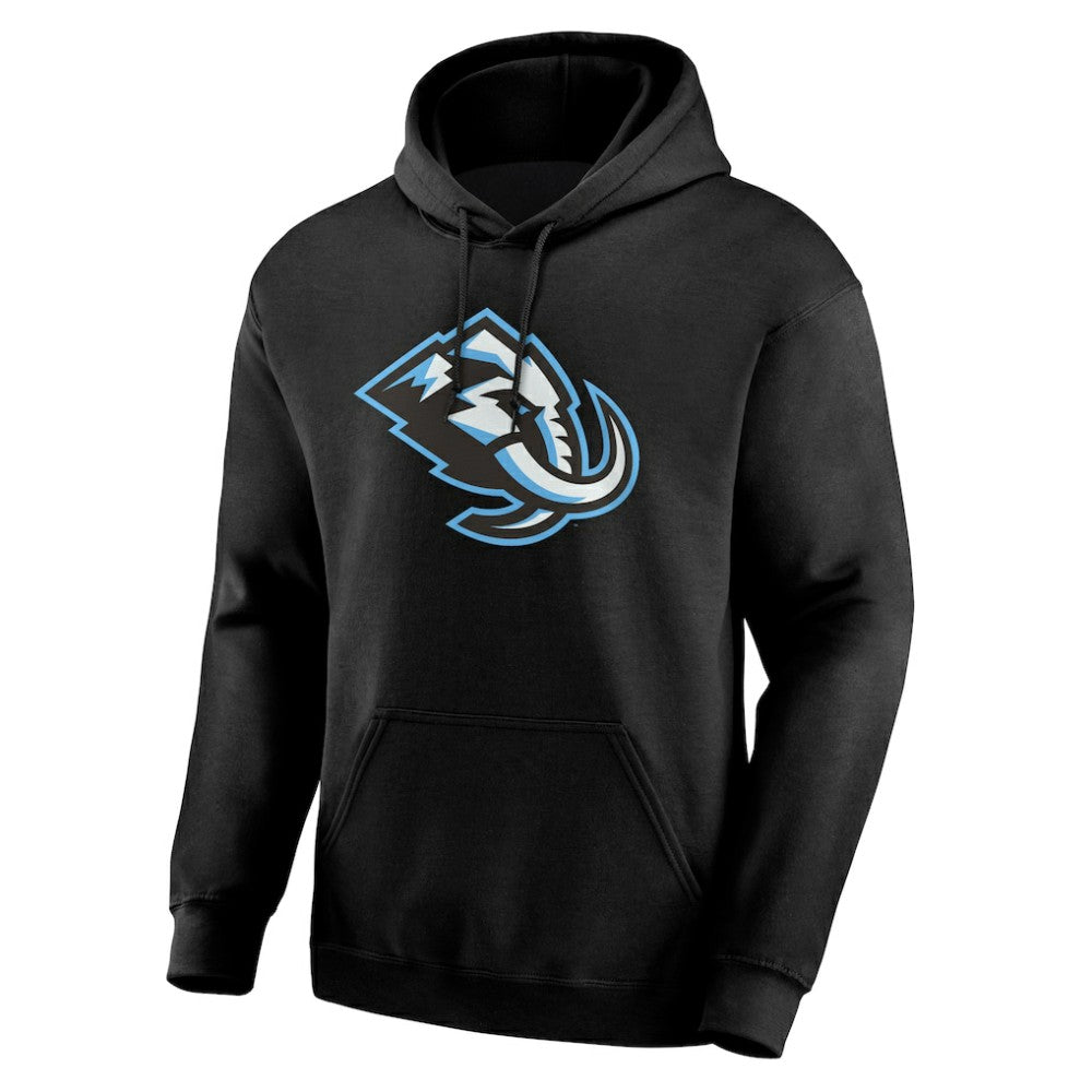 Utah Mammoth - Logo Athletic Essential Hoodie Black