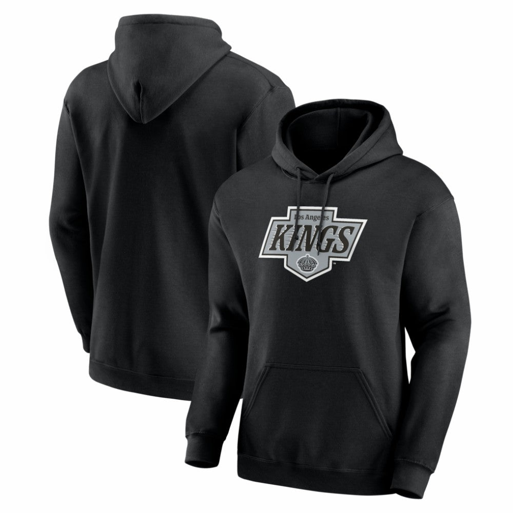 Los Angeles Kings - Logo Athletic Essential Hoodie Black