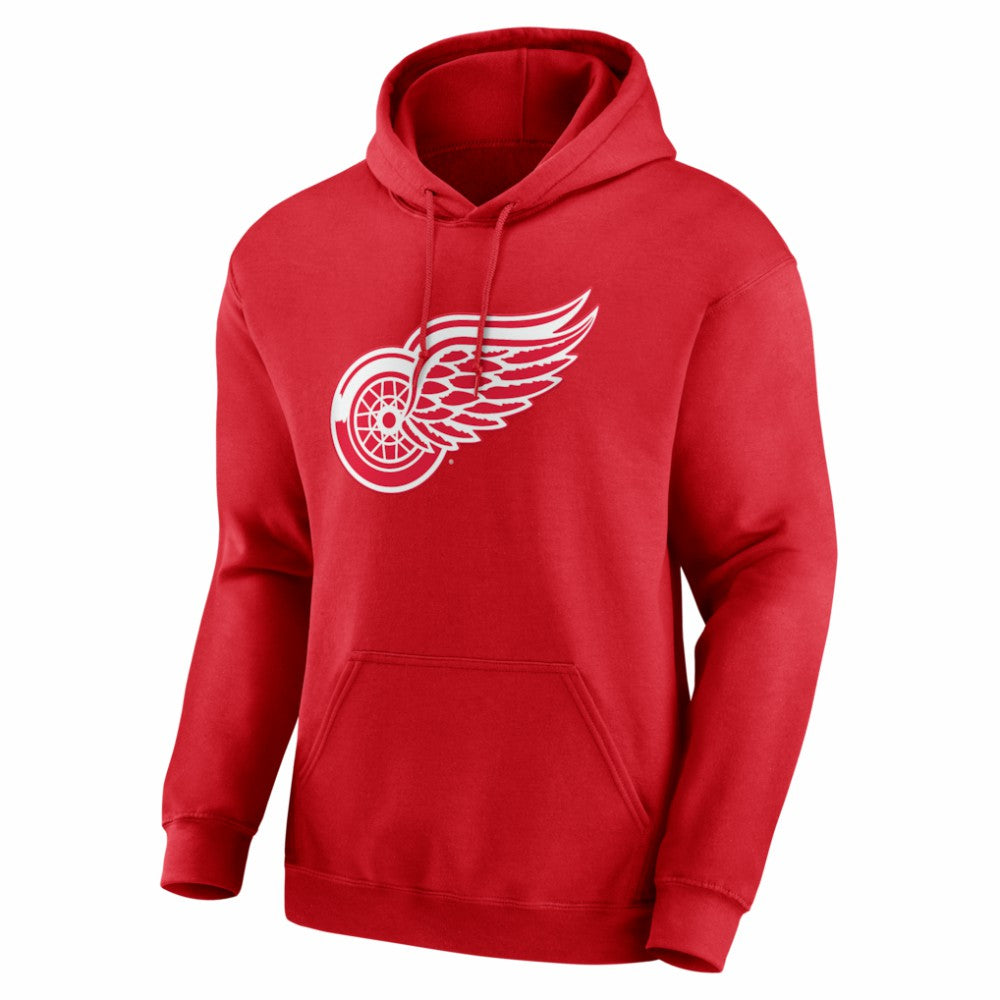 Detroit Red Wings - Logo Athletic Essential Hoodie Red