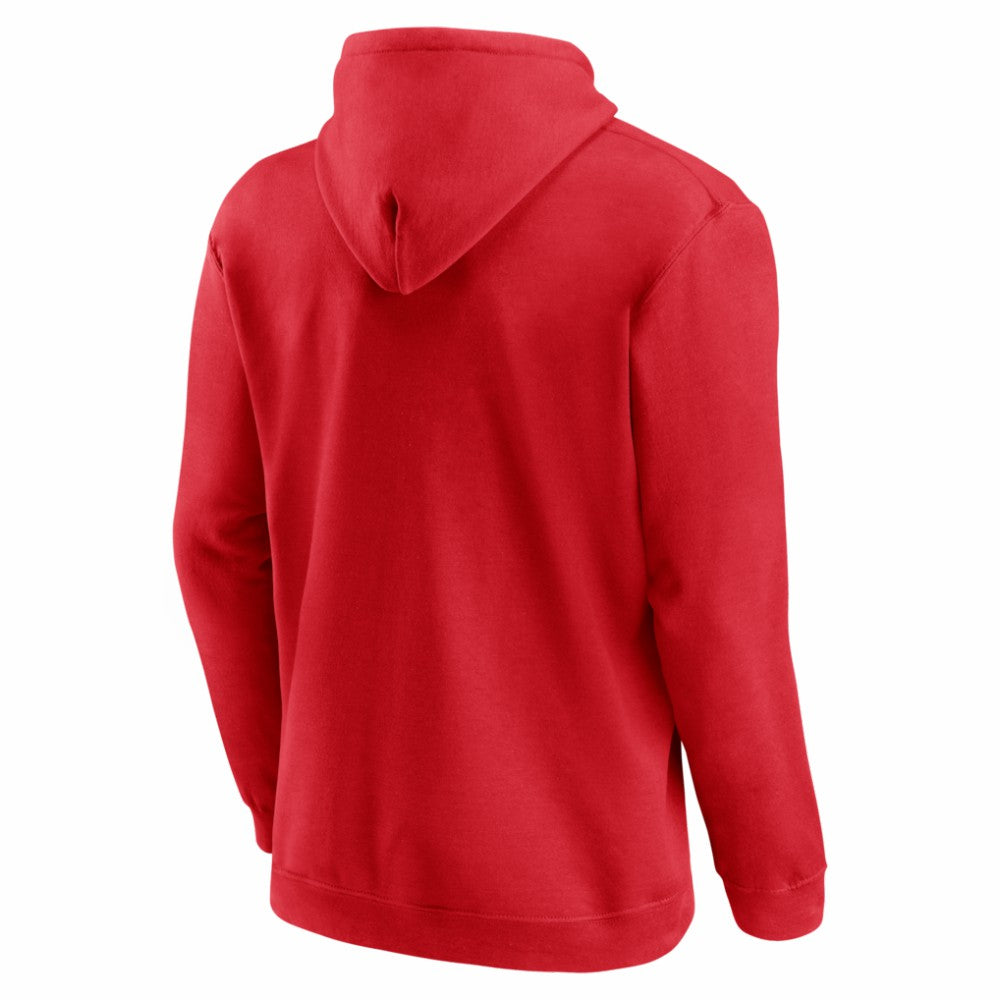Detroit Red Wings - Logo Athletic Essential Hoodie Red