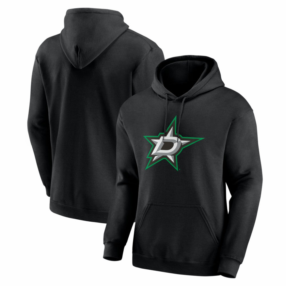 Dallas Stars - Logo Athletic Essential Hoodie Black