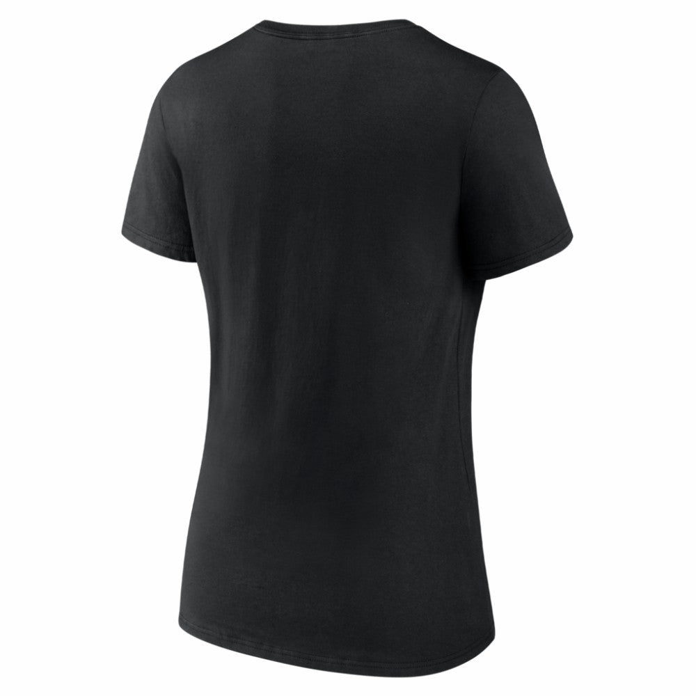 Ottawa Senators - Logo Athletic Women's Arch Victory V-Neck T-Shirt Black