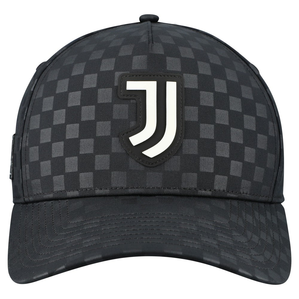 Fanatics Juventus Checkmate A-Frame Adjustable Hat - Black