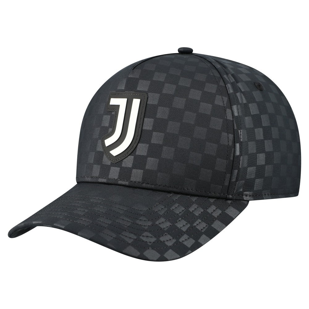 Fanatics Juventus Checkmate A-Frame Adjustable Hat - Black