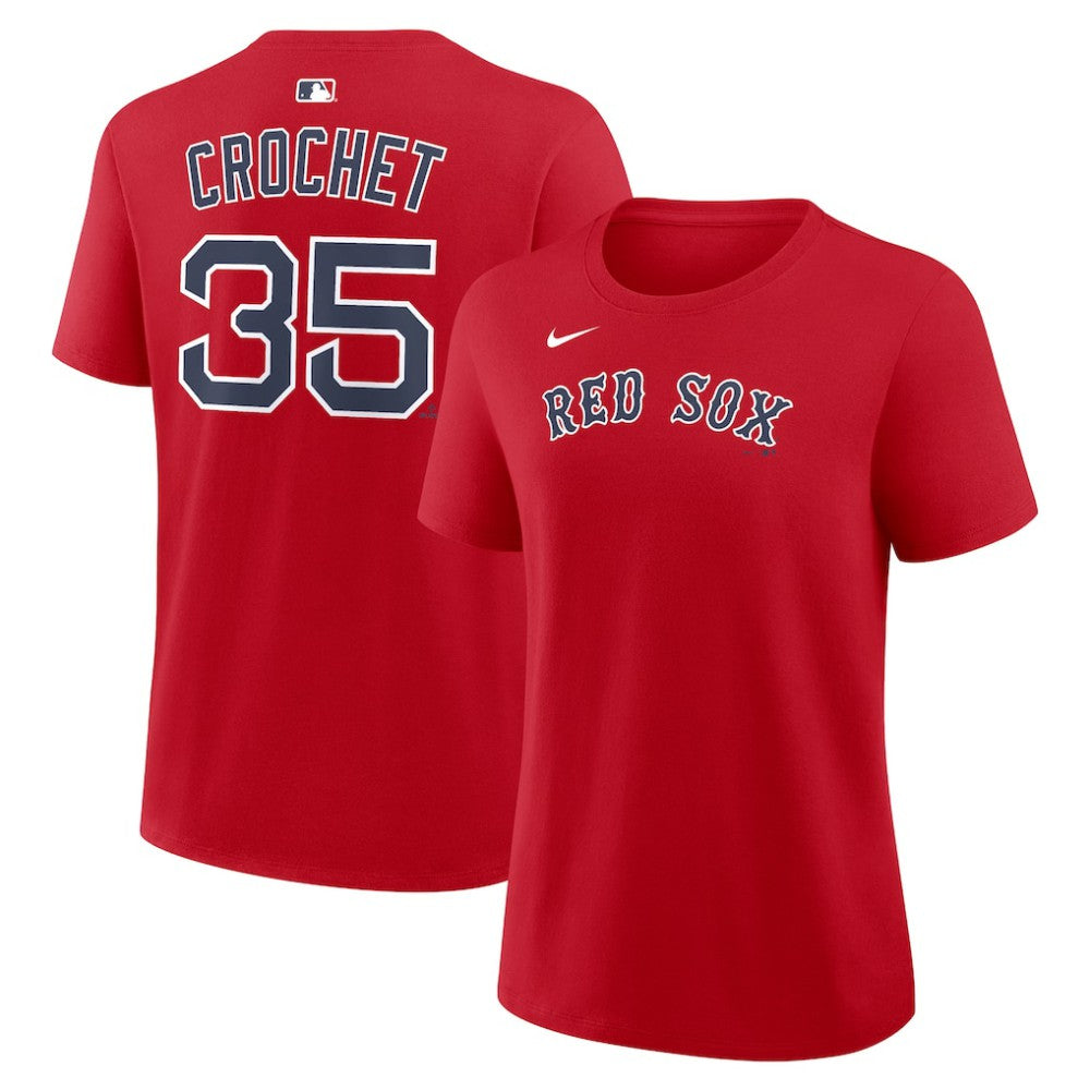 Garrett Crochet Boston Red Sox Nike Women's Name & Number T-Shirt Lifestyle