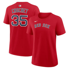 Garrett Crochet Boston Red Sox Nike Women's Name & Number T-Shirt Lifestyle