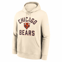 Chicago Bears Club Hoodie Cream - Nike