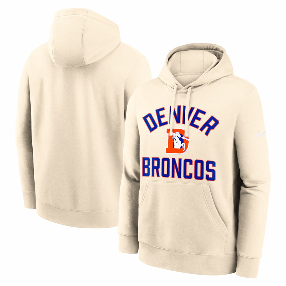 Denver Broncos Club Hoodie Natural - Nike