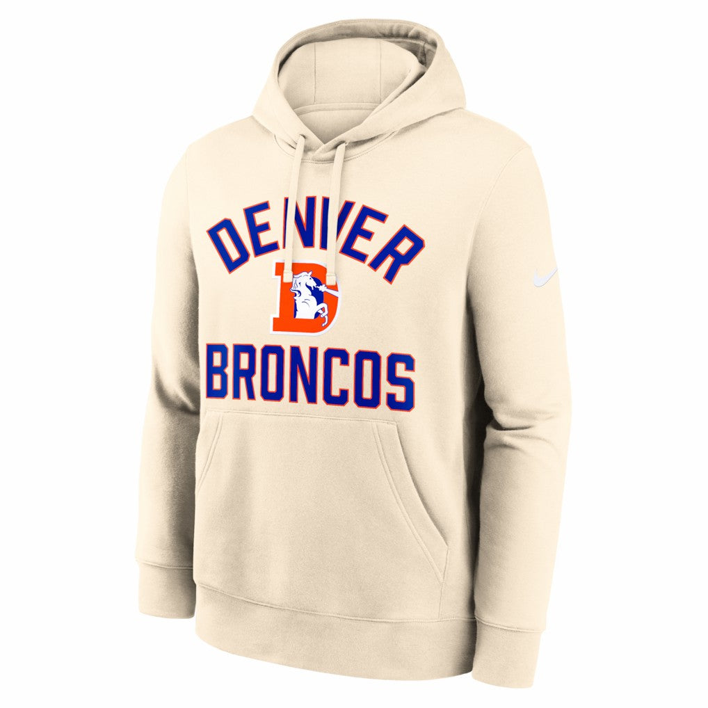 Denver Broncos Club Hoodie Natural - Nike