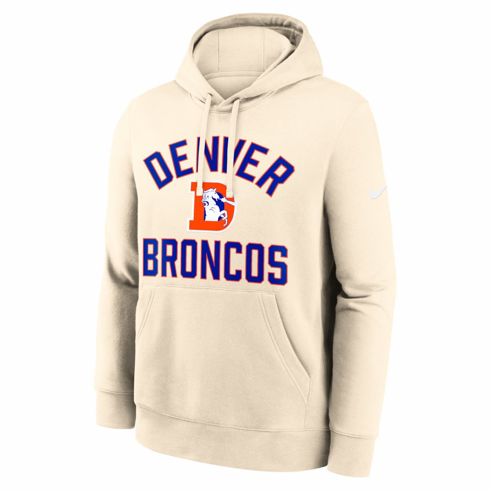 Denver Broncos Club Hoodie Natural - Nike