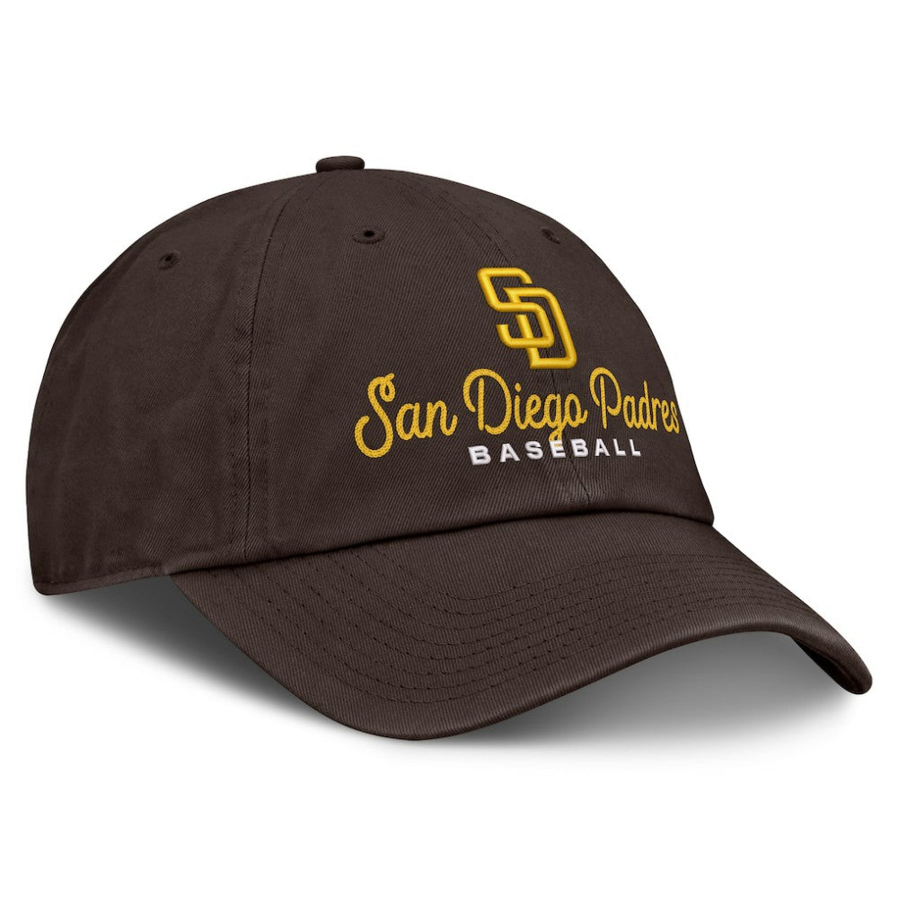 San Diego Padres Fanatics Women's Velocity Adjustable Hat Lifestyle