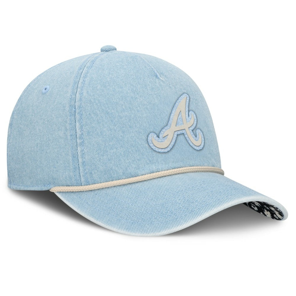 Atlanta Braves Fanatics Women's Roped Adjustable Hat On Sale