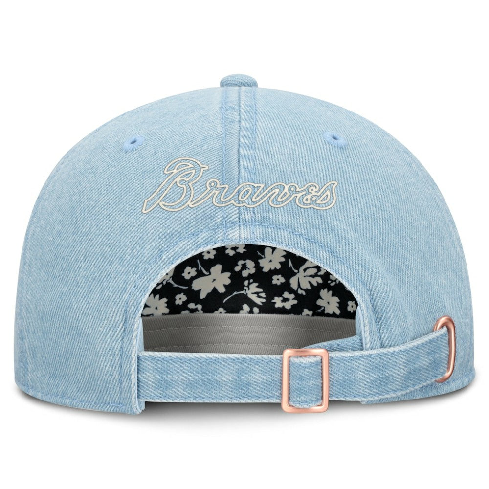 Atlanta Braves Fanatics Women's Roped Adjustable Hat On Sale