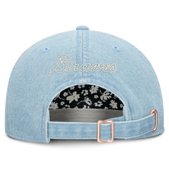 Atlanta Braves Fanatics Women's Roped Adjustable Hat On Sale