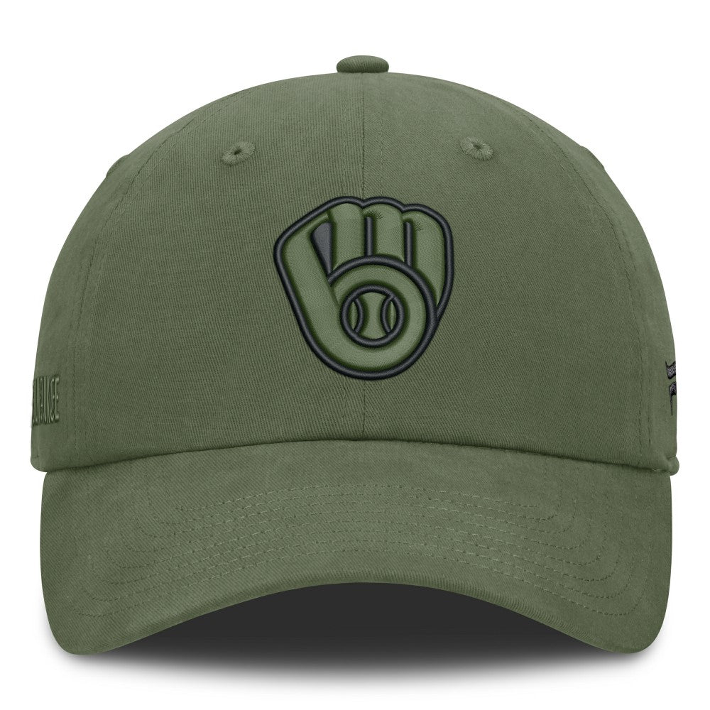 Milwaukee Brewers Fanatics Pine Rider Adjustable Hat Online
